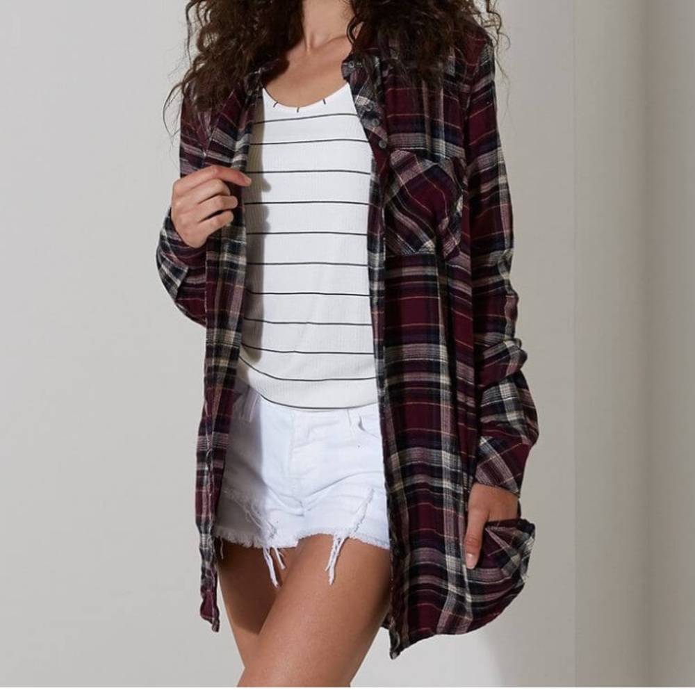 Fitz + Eddi plaid shirt
